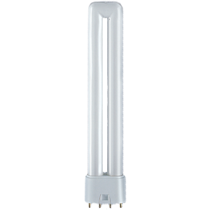 Product image for CFL PLUG-IN TWIN TUBE LONG 4-PIN 2G11 55W 3000K 4800LM RADIUM