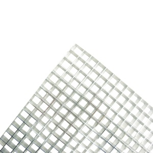 Product image for LOUVER PARACUBE 1 SILVER STYRENE GRID 2x4FT 23-3/4 x 47-3/4in STD
