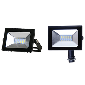 Product image for LED FLOODS 20W 2313L 120V 4000K 120.. YOKE BLACK