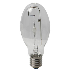 Product image for HID METAL HALIDE PULSE START 100W ED28 E39 4000K M90/E CLEAR STD