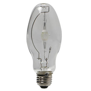 Product image for HID METAL HALIDE PULSE START 100W ED17 E26 4000K M90/E CLEAR STD