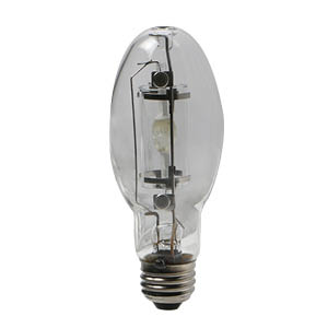 Product image for HID METAL HALIDE PULSE START 100W EDX17 E26 4000K M90/O CLEAR STD