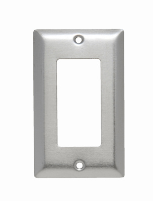 Product image for Decorator Openings, One Gang, 302/304 Stainless Steel