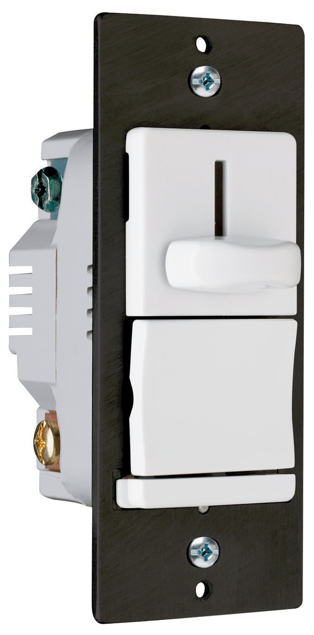 Product image for Dimmer slide preset 1-pole 120V 600W white