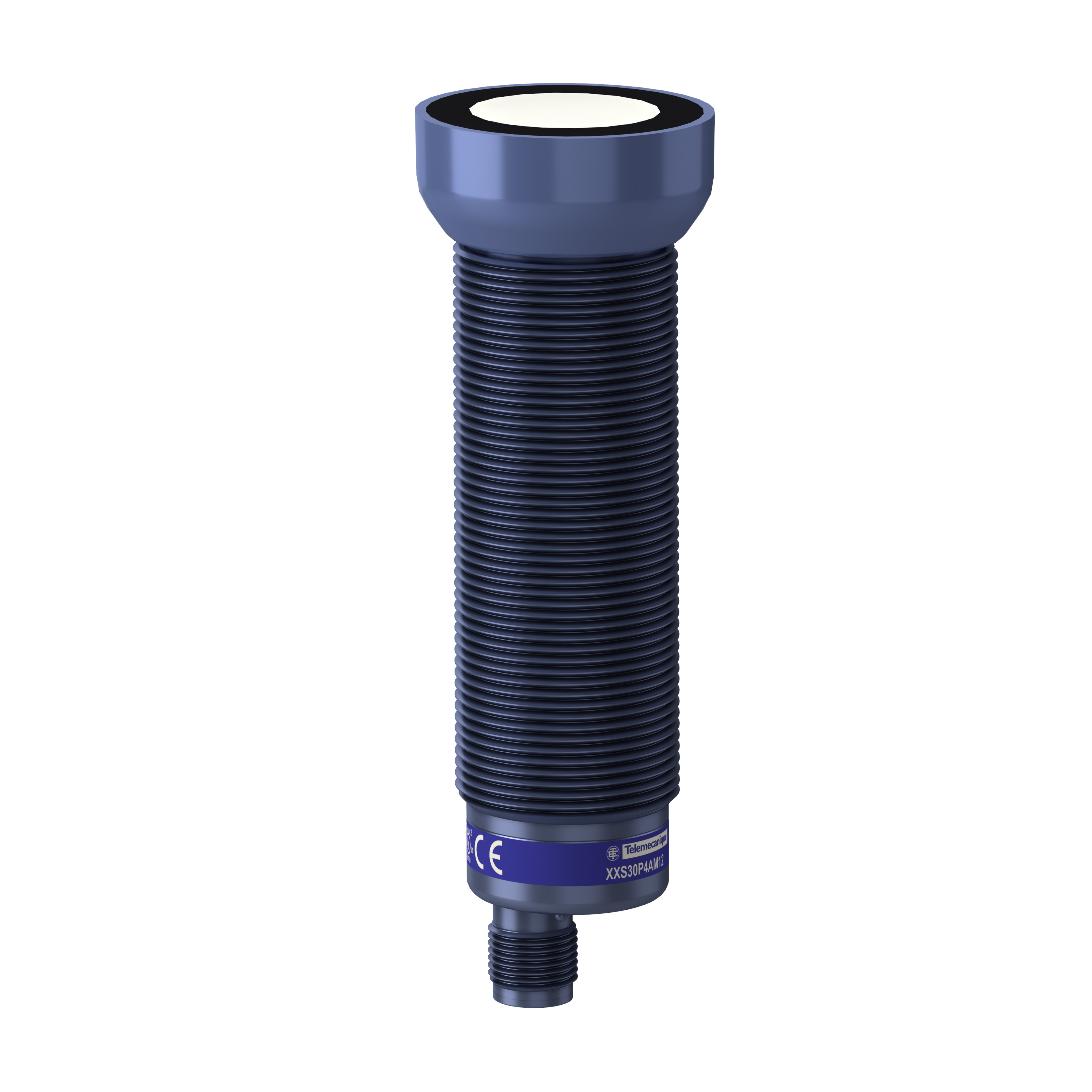 Product image for ULTRASONIC SENSORS XX, ULTRASONIC SENSOR, PLASTIC, CYLINDRICAL M30, STRAIGHT, 4 M, 4...20 MA