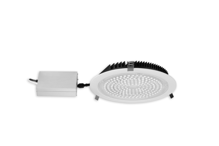 Product image for 10" Round Commercial 50W LED 4000K White 60.. 6700 lm Type IC