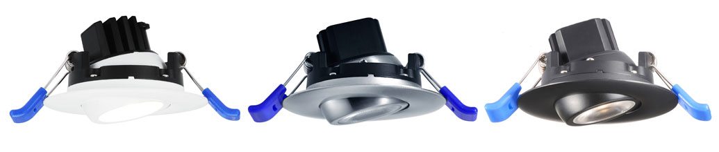Product image for 2" Round Gimbal that is cULus Listed, Energy Star and T24 Certified