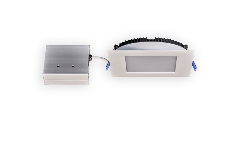 Product image for 6" Square Slim Recessed LED With Integral Driver In Connection Box