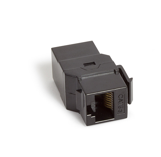 Product image for RJ45 CAT5E Keystone Jack -Black
