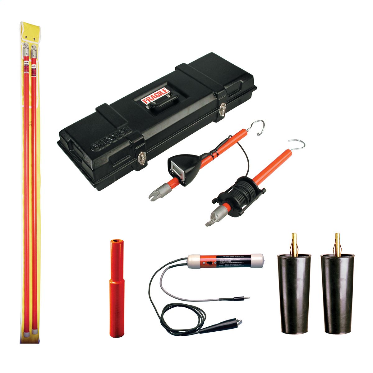 Product image for DIGITAL PHASING TESTER KIT, 40KV