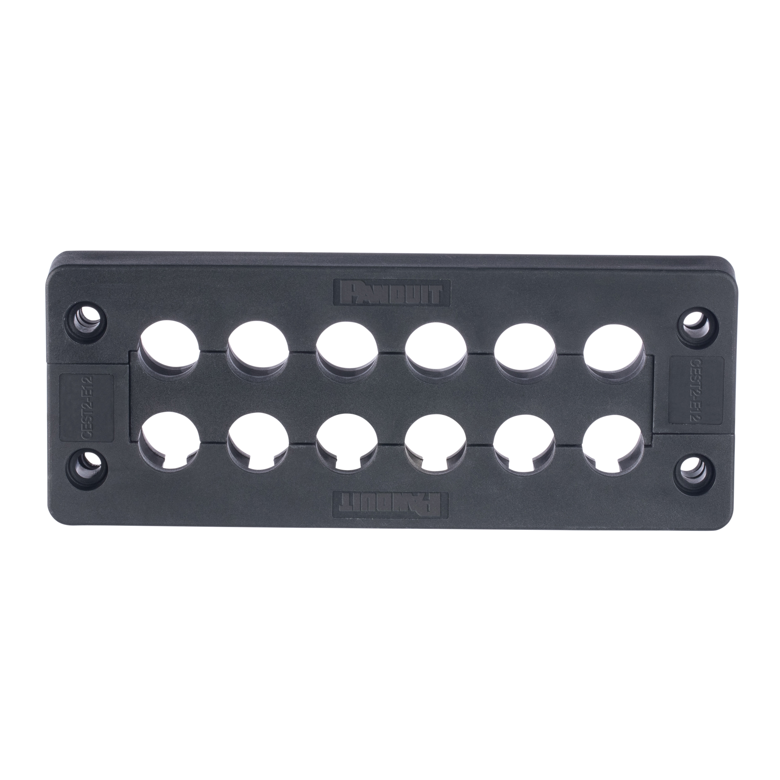 Product image for Cable Entry System, Terminated, IP65, 4.41" x 1.42", 12 Holes, 1 PC