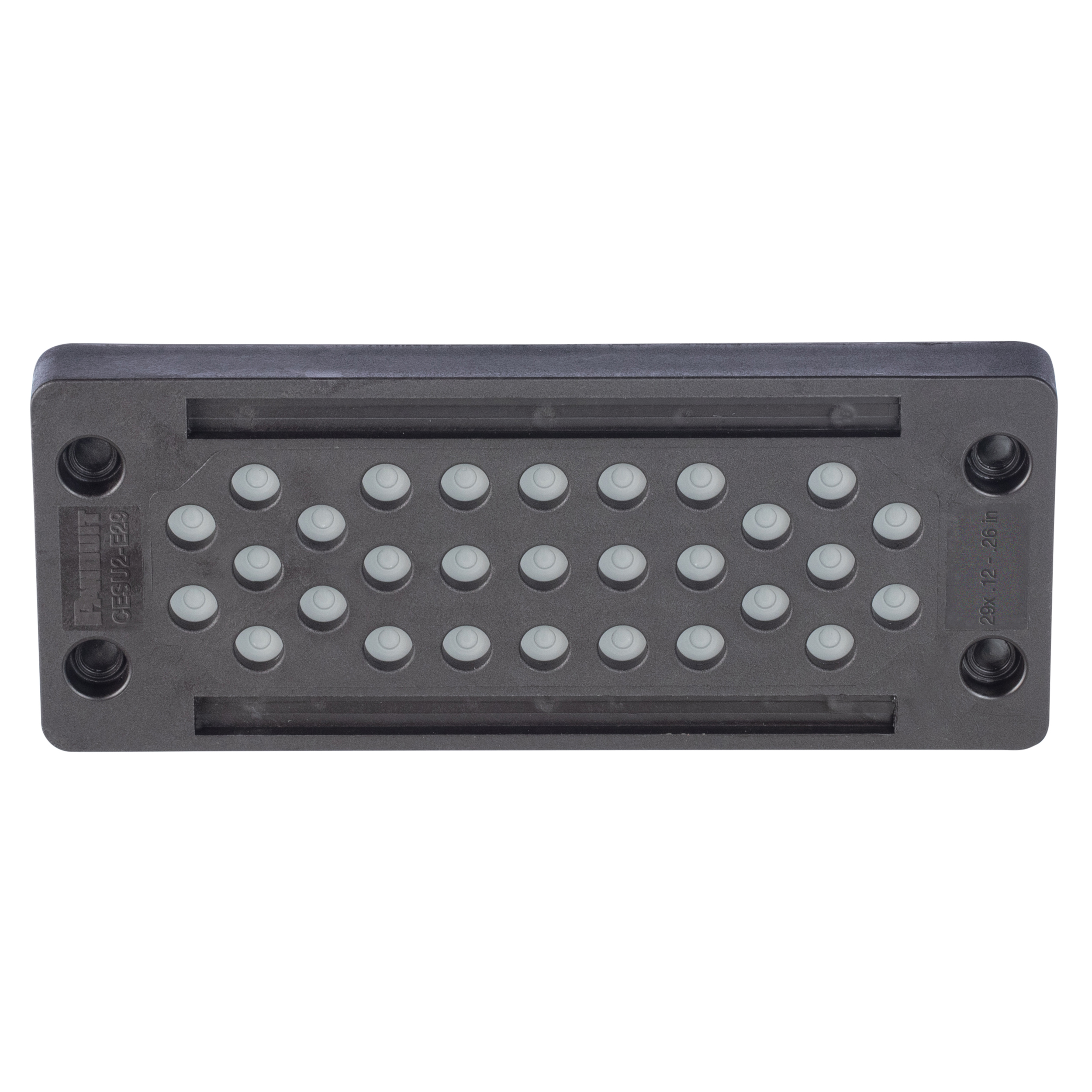 Product image for Cable Entry System, Un-Terminated, IP65, 4.41"X1.42",29 holes,1PC