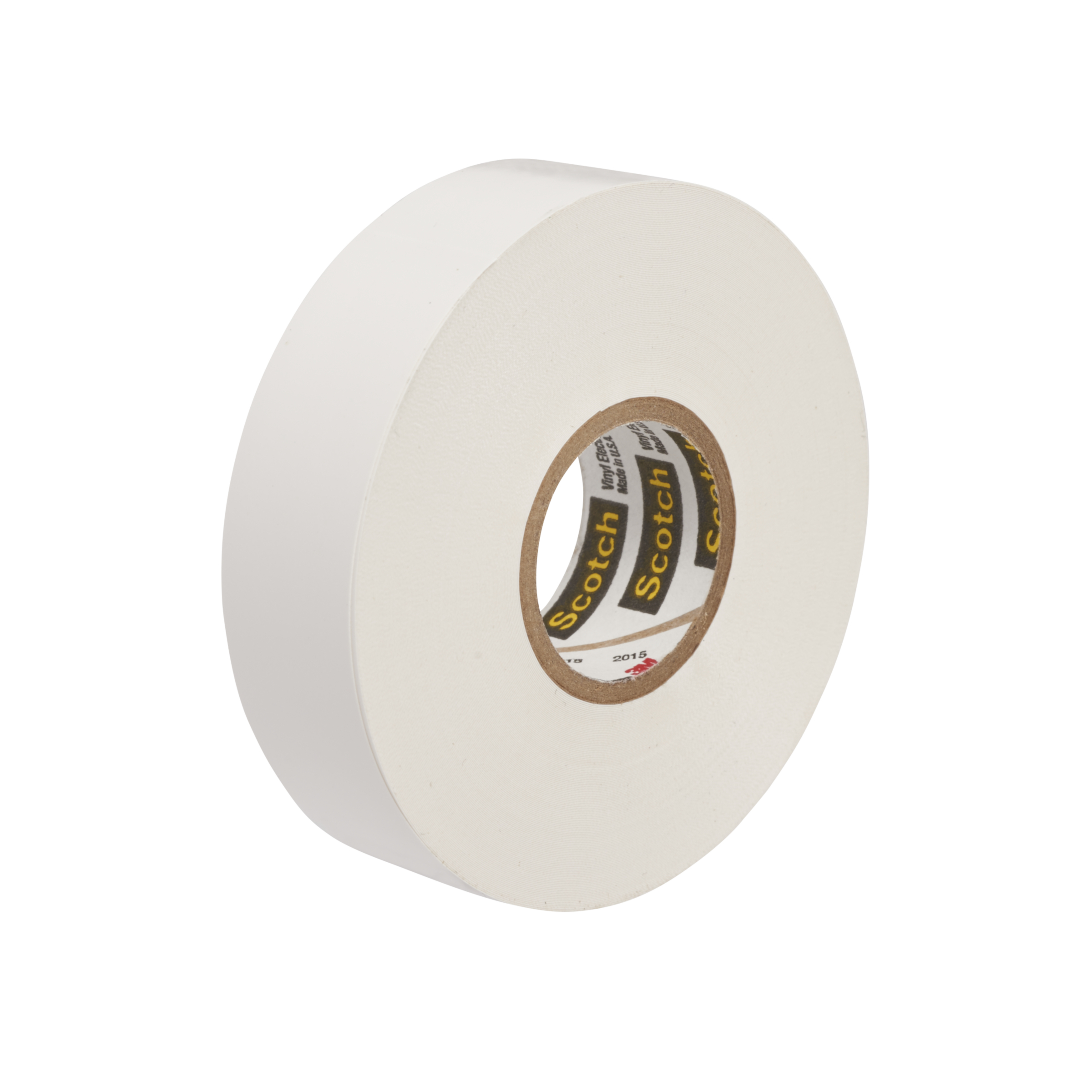 Product image for MMM 35-1/2X20WH 7000058436 TAPE VINYL WHITE 1/2" X 20FT