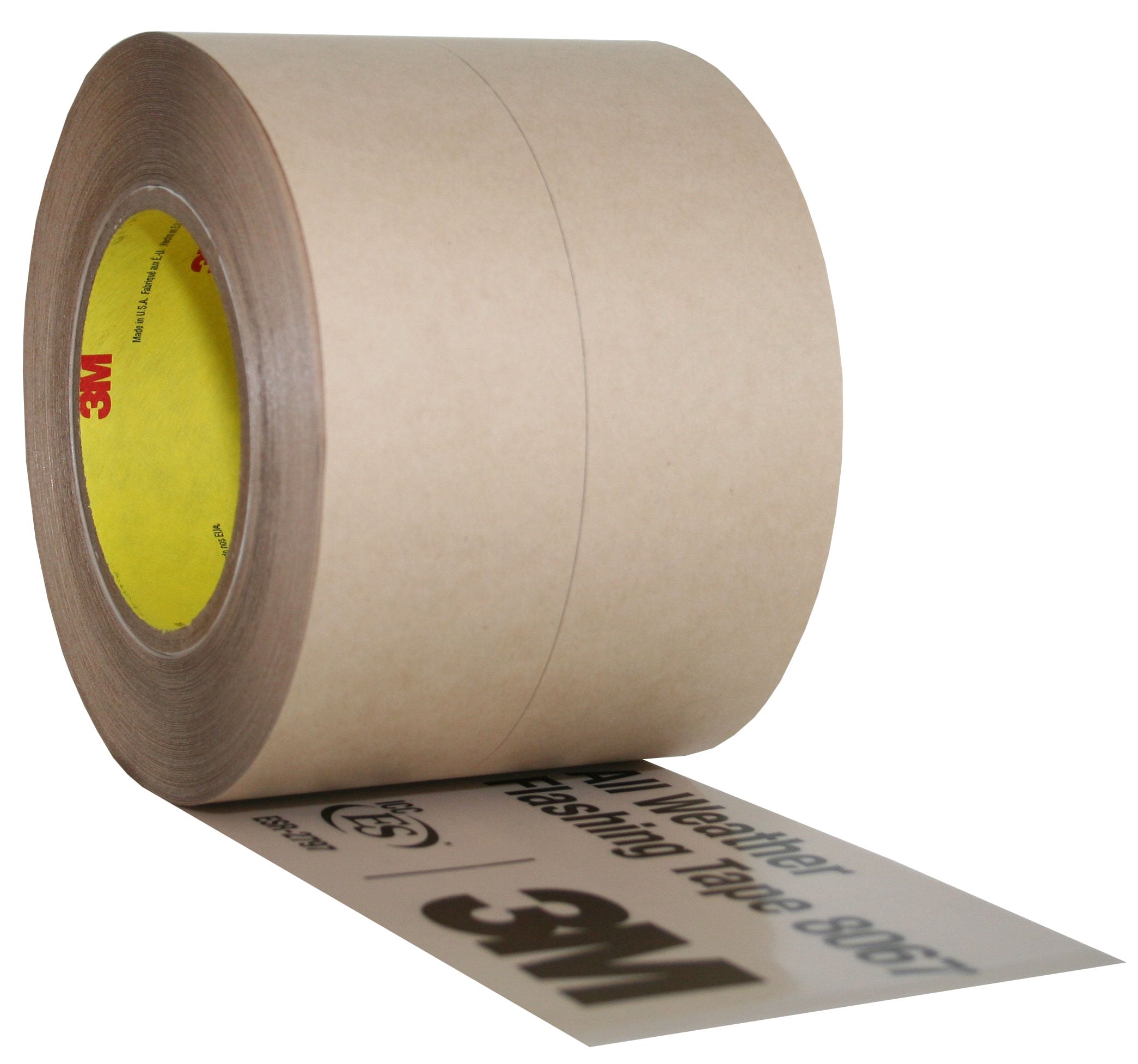 Product image for 3M™ All Weather Flashing Tape, 8067, tan, 4 in x 75 ft, slit liner