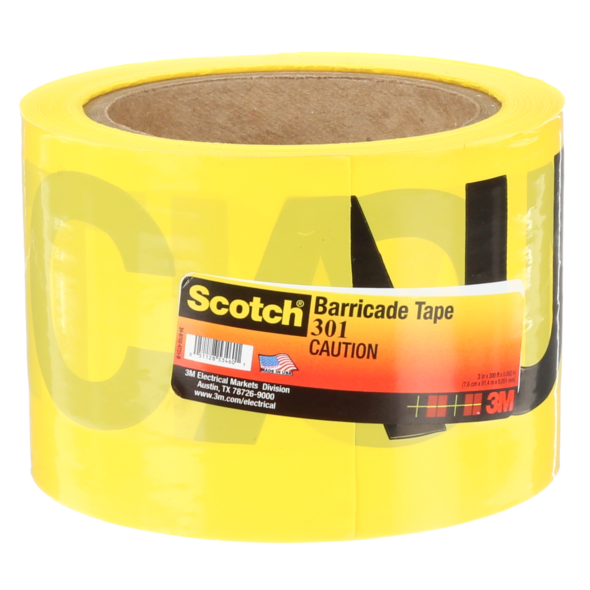Product image for Scotch® 301 Barricade Tape