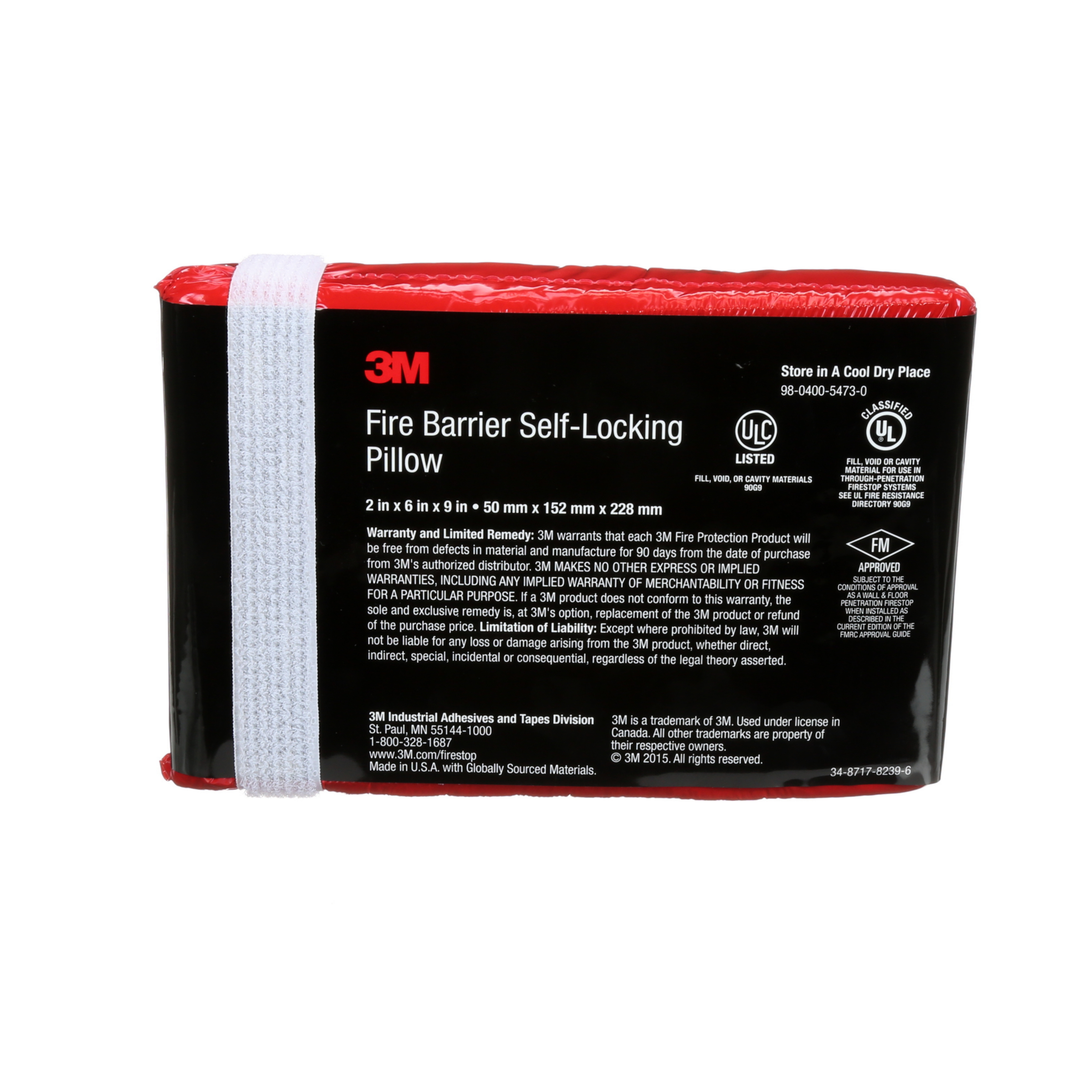 Product image for 3M™ Fire Barrier Locking Pillows FB269SL