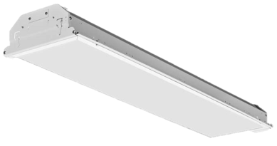 Product image for LENSED LED TROFFER, 1X4, 80+ CRI, 3500K