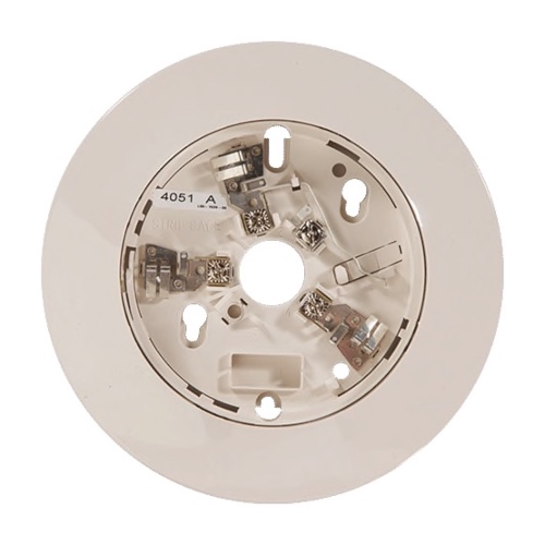 Product image for EDWARDS EDWB110LP BASE FOR 2151A PHOTOELECTRIC SMOKE DETECTOR