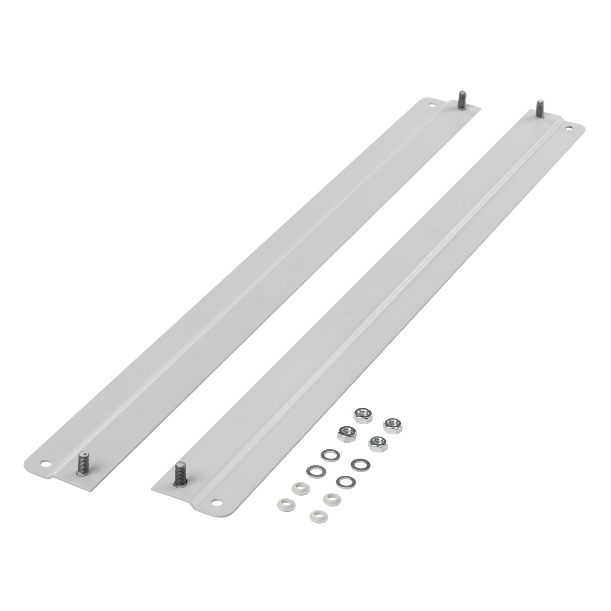 Product image for Mounting bracket w/studs steel grey 23.46in len