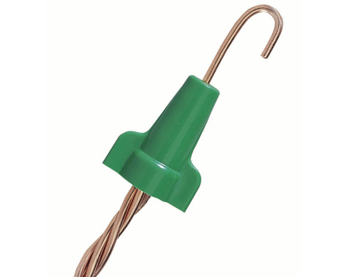 Product image for Connector grounding 100/box Greenie