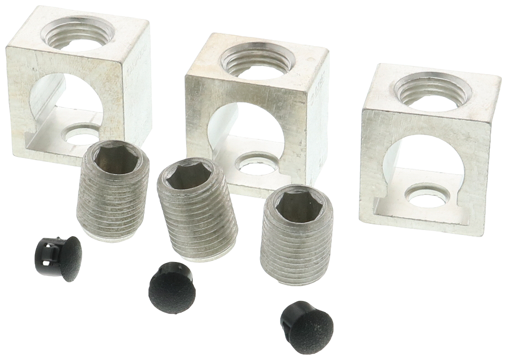 Product image for BREAKER QR ALCU LUGS 1W 300MCM- KIT of 3