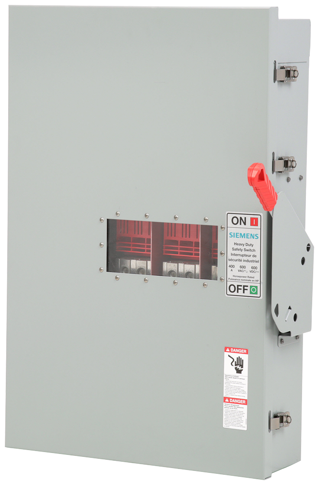 Product image for SIED HNF365JWA DISCONNECT 400A 3P 600V NO FUSE HD TYPE12 W/WINDOW SAFETY SWITCH