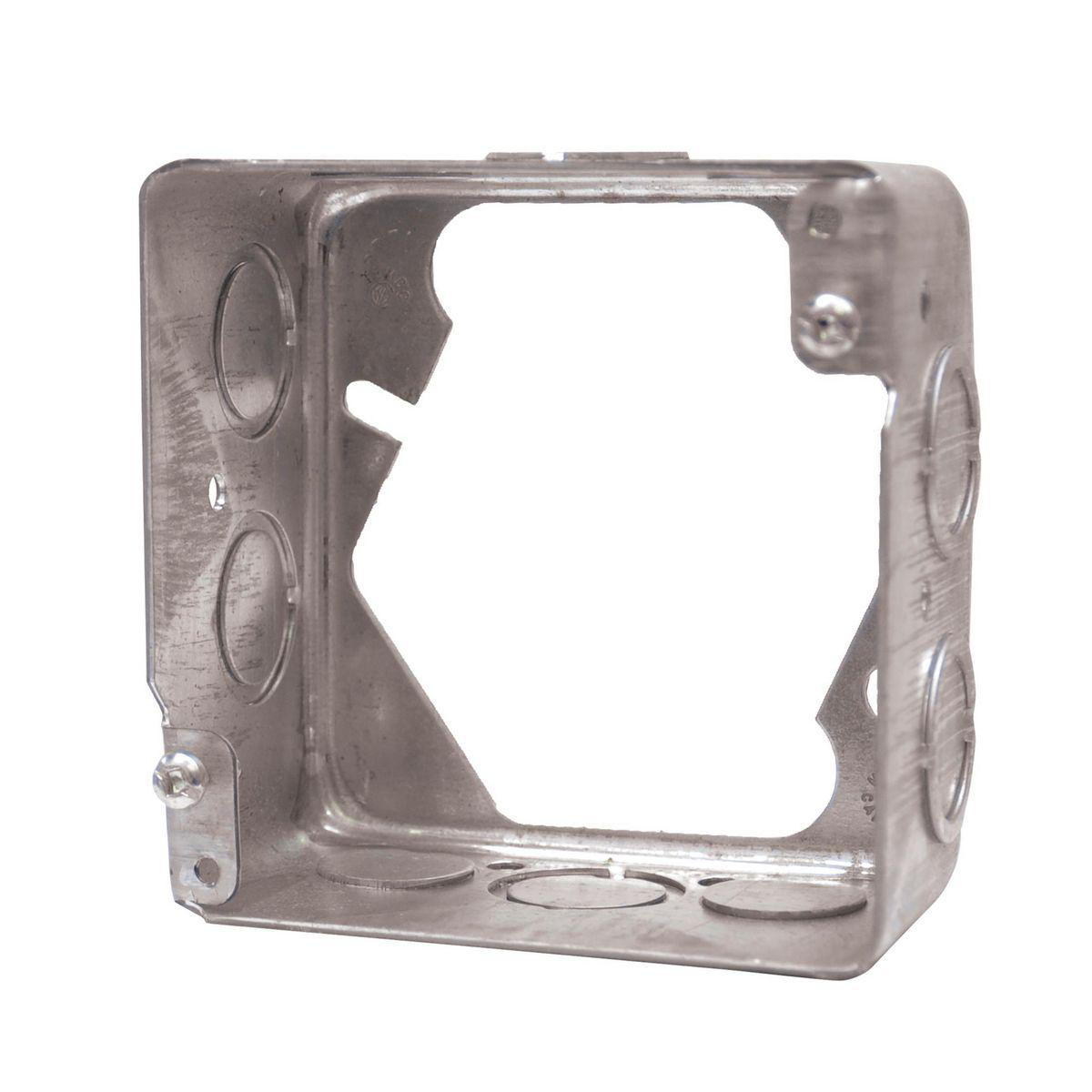 Product image for SQUARE BOX EXT RING 4X4X2.125IN ER