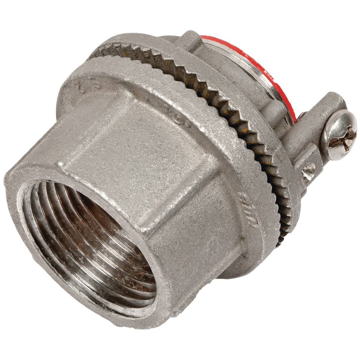 Product image for SS THREADED HUB WITH GND 3/4-IN