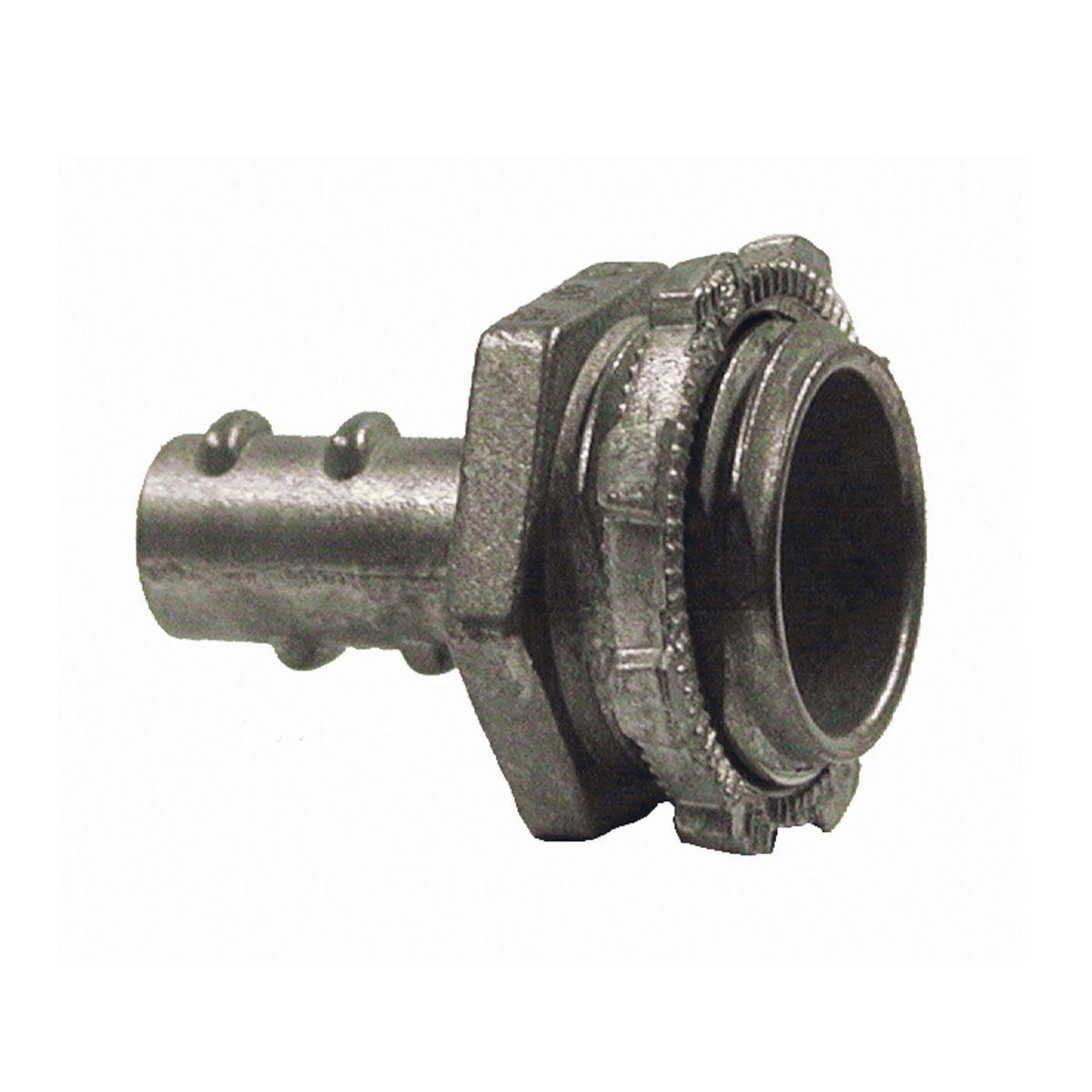Product image for FLEX CONN SCREW IN ZINC 0.50IN