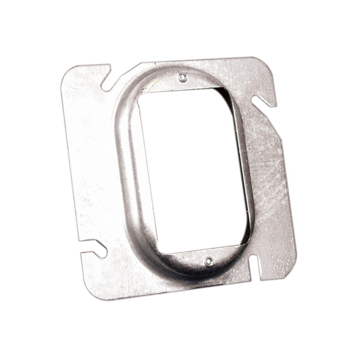 Product image for SQUARE CVR 4IN 1G RAISED 0.625IN