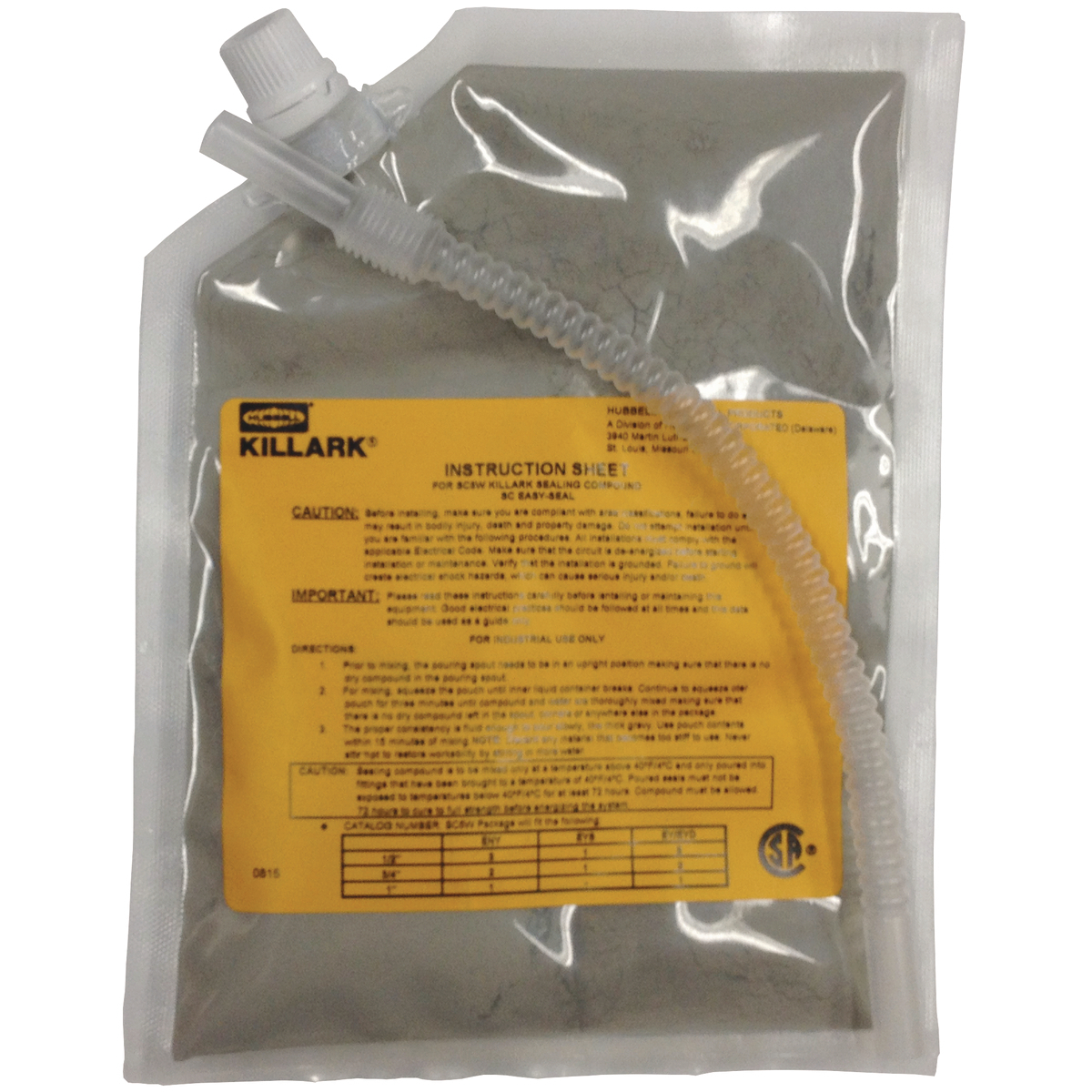 Product image for SEALING COMPOUND PACKAGED W/WATER 5 OZ.