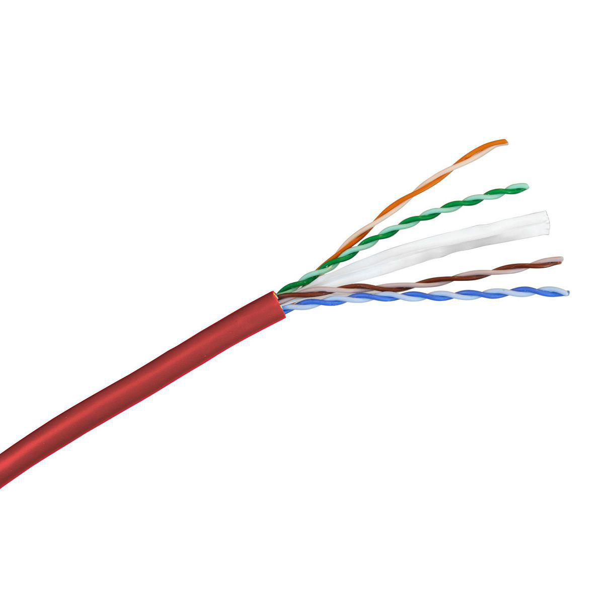 Product image for CABLE, NXTSPD C6,PLENUM,RD,SPOOL,550MHZ