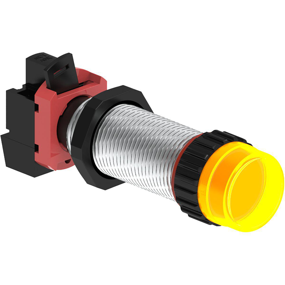 Product image for PILOT LIGHT, AMB 120VAC/DC EXT, 3/4-14