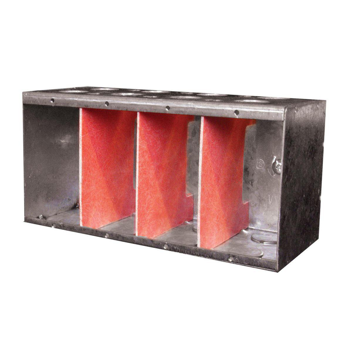 Product image for MASONRY BOX 9X4X3.375IN 4G 347V