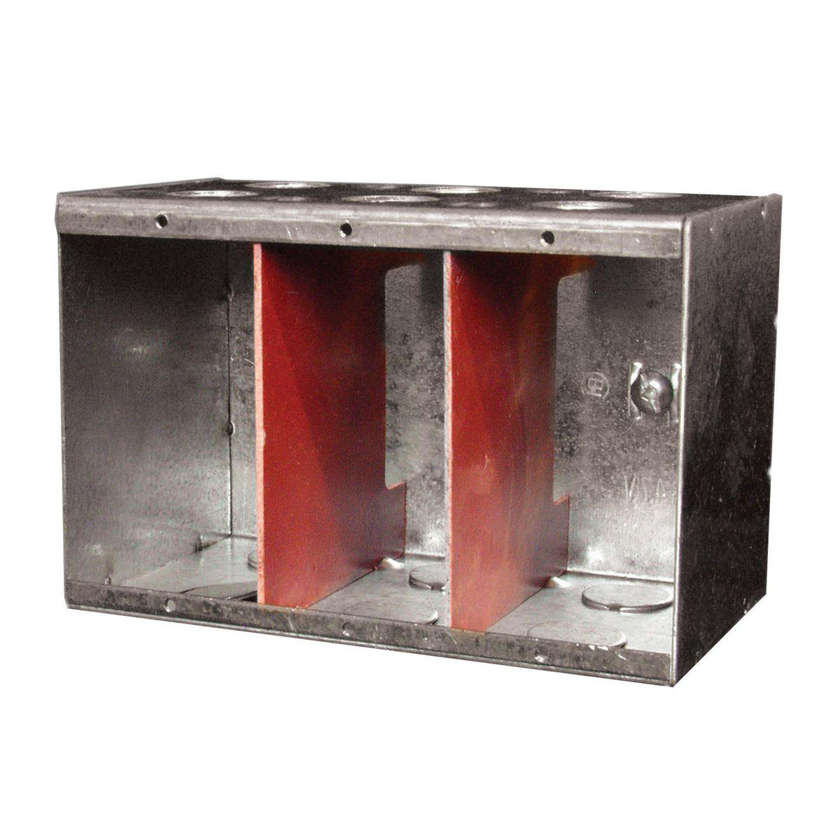 Product image for MASONRY BOX 6.75X4X3.375IN 3G 347V