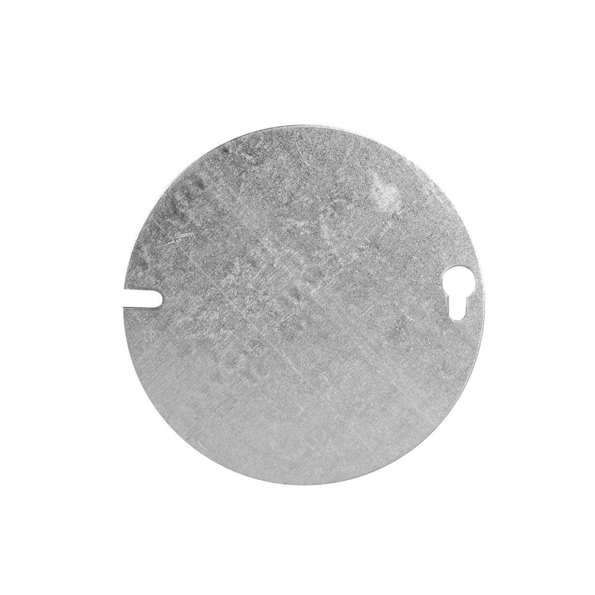 Product image for HUB 54C1 COVER 4" ROUND BLANK H54C1BAR