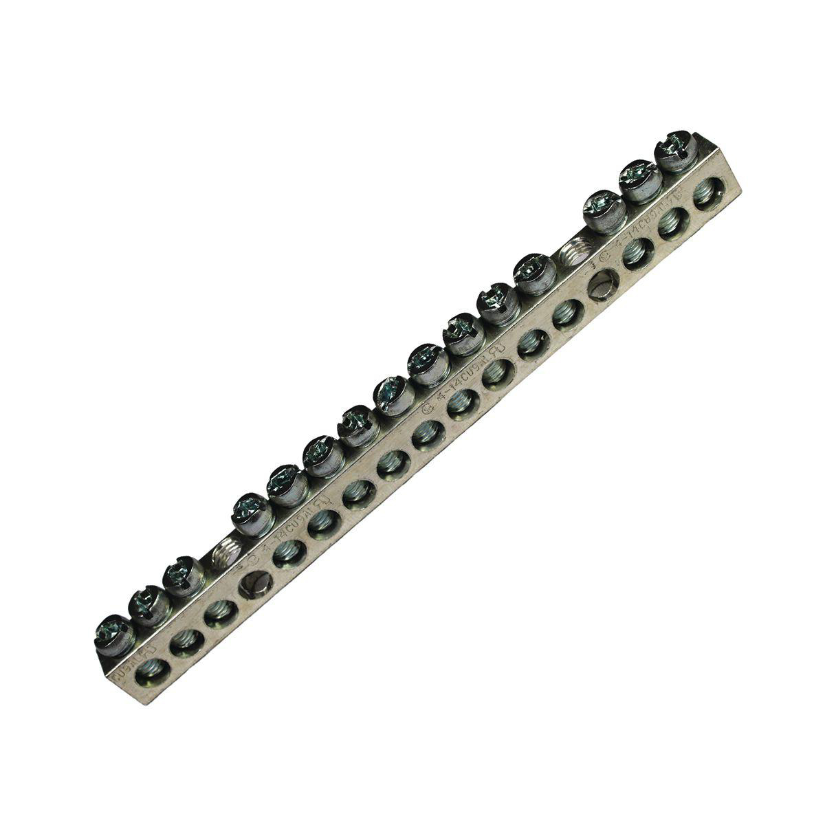 BURNDY K15P4CAG1 NEUTRAL BAR AL #4-#14 AWG