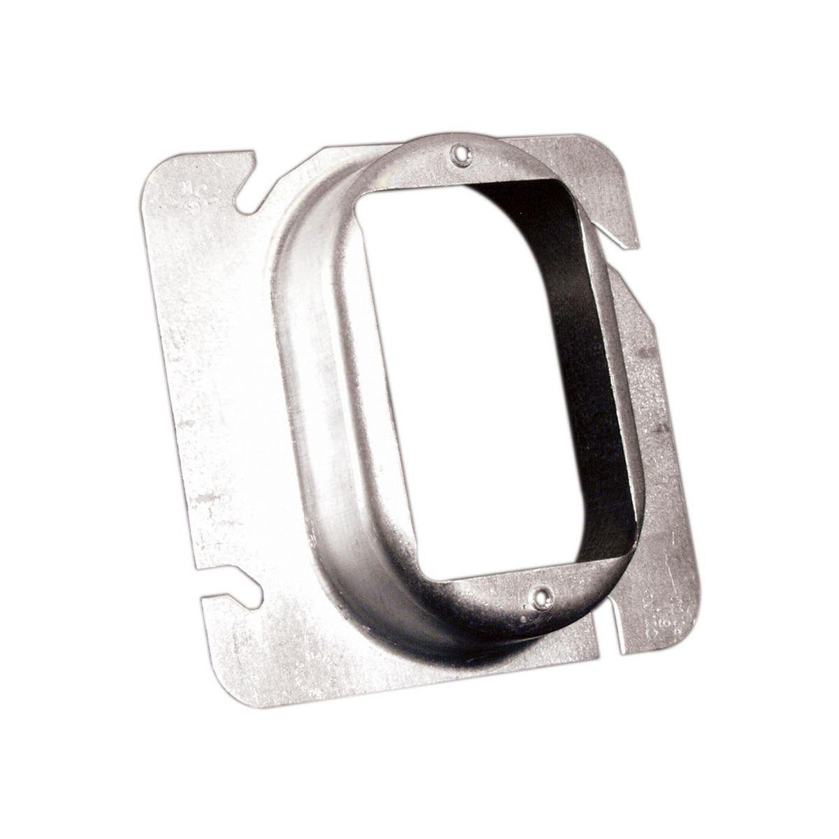 Product image for SQUARE CVR 4IN 1G RAISED 1.25IN