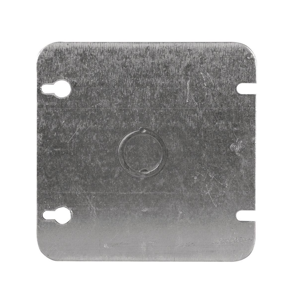 Product image for SQUARE CVR 4.688IN 0.50KO FLAT