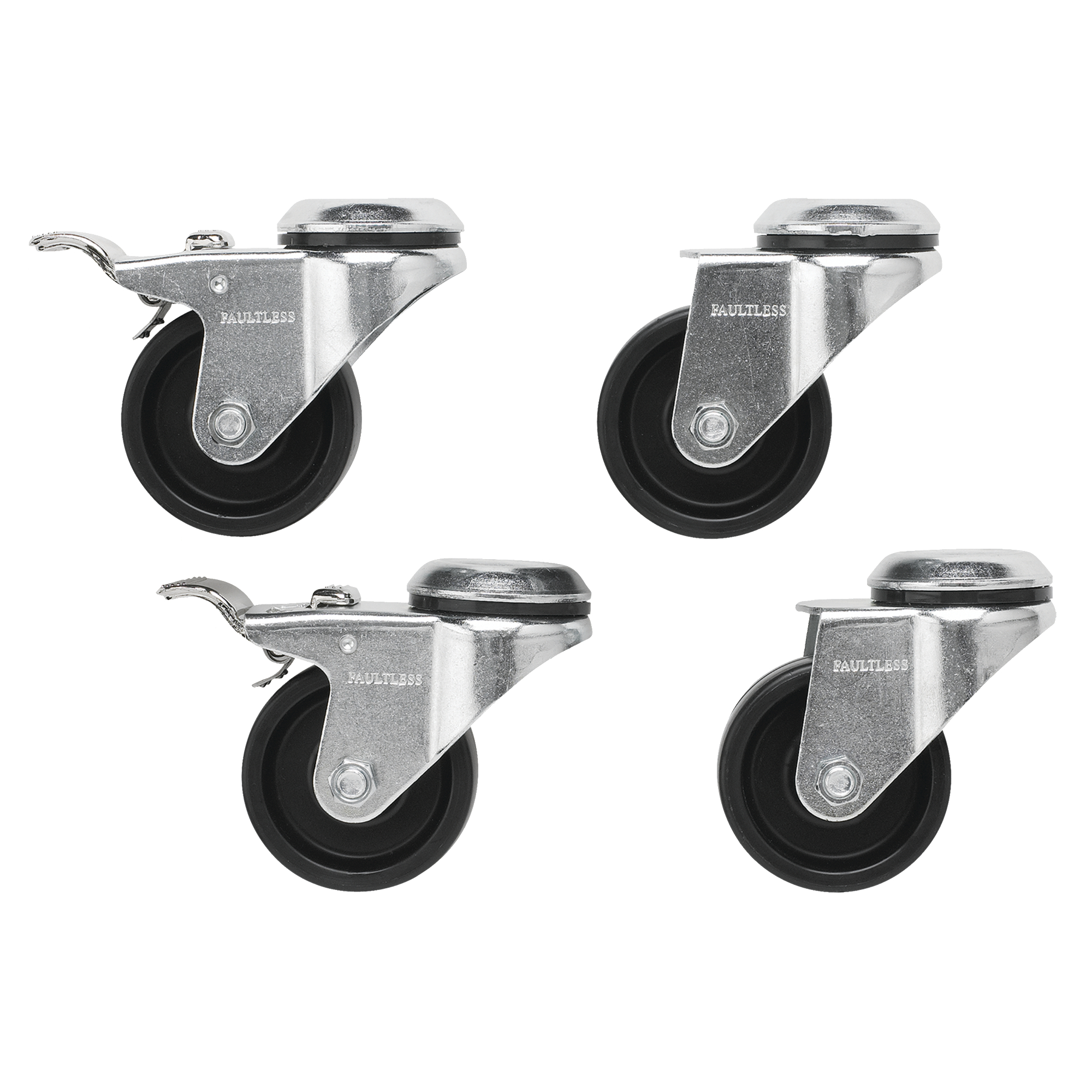 Product image for Caster kit for PROLINE frame set of 4 108mm