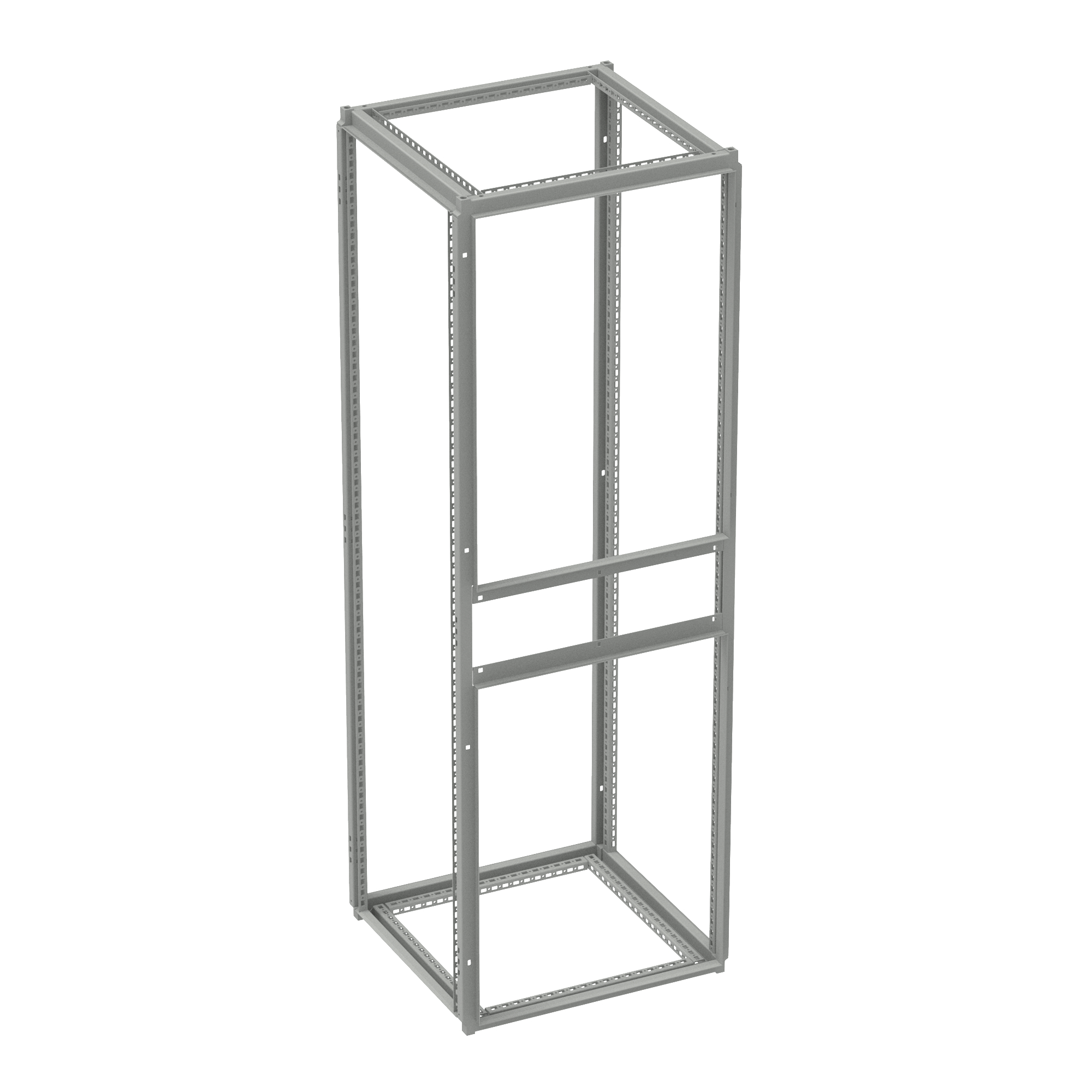Product image for Frame PC-style steel light-grey 70.08x31.46x23.15"
