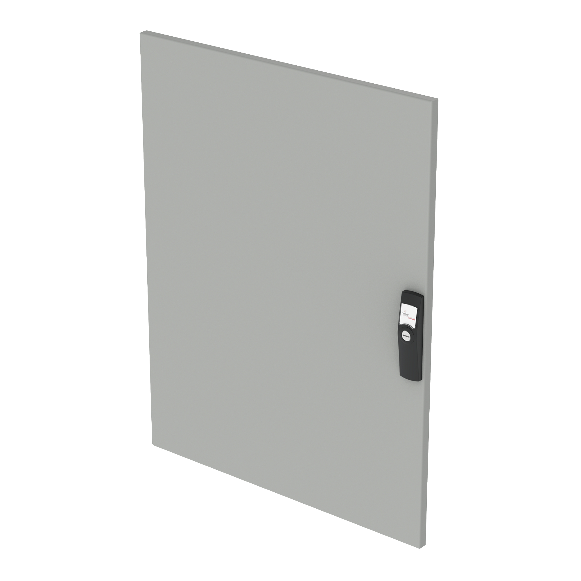 Product image for Door solid 14 gauge steel gry 30.18x31.14x0.69in