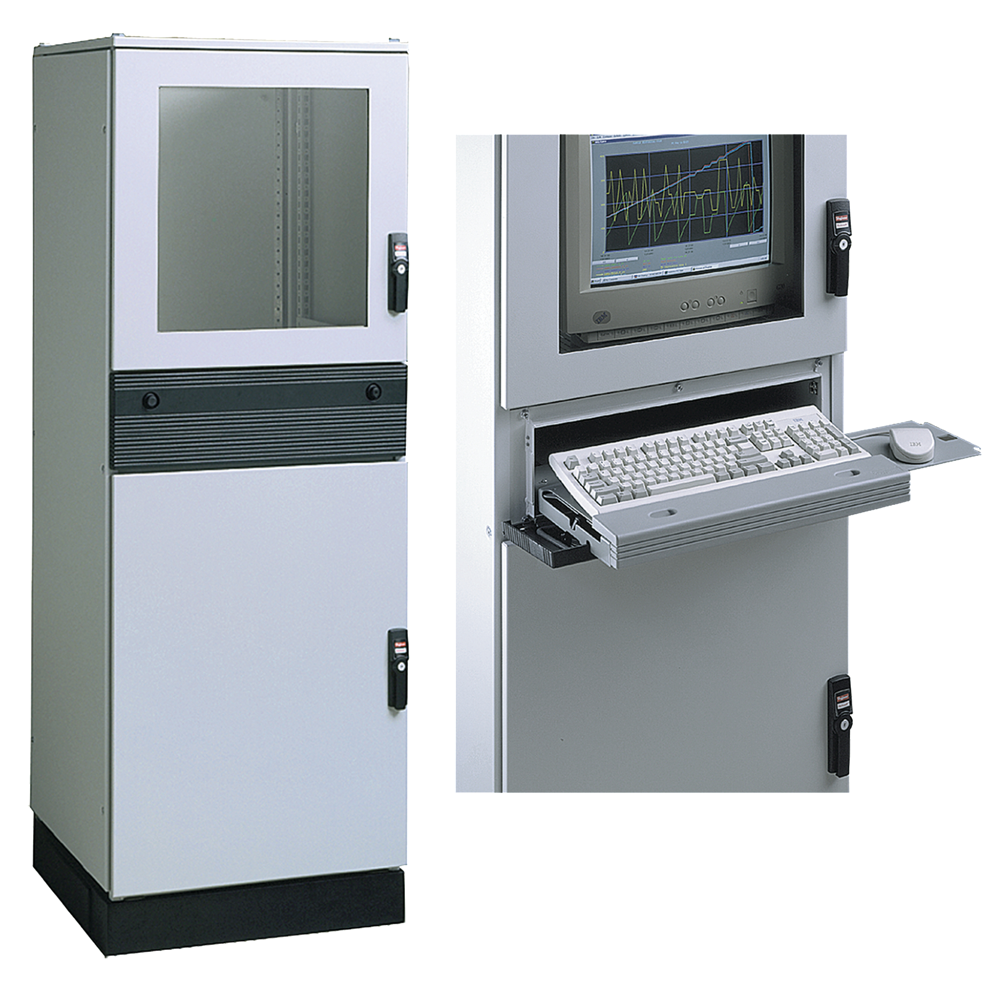 Product image for Enclosure PC modular steel 66.46x23.94x23.58in