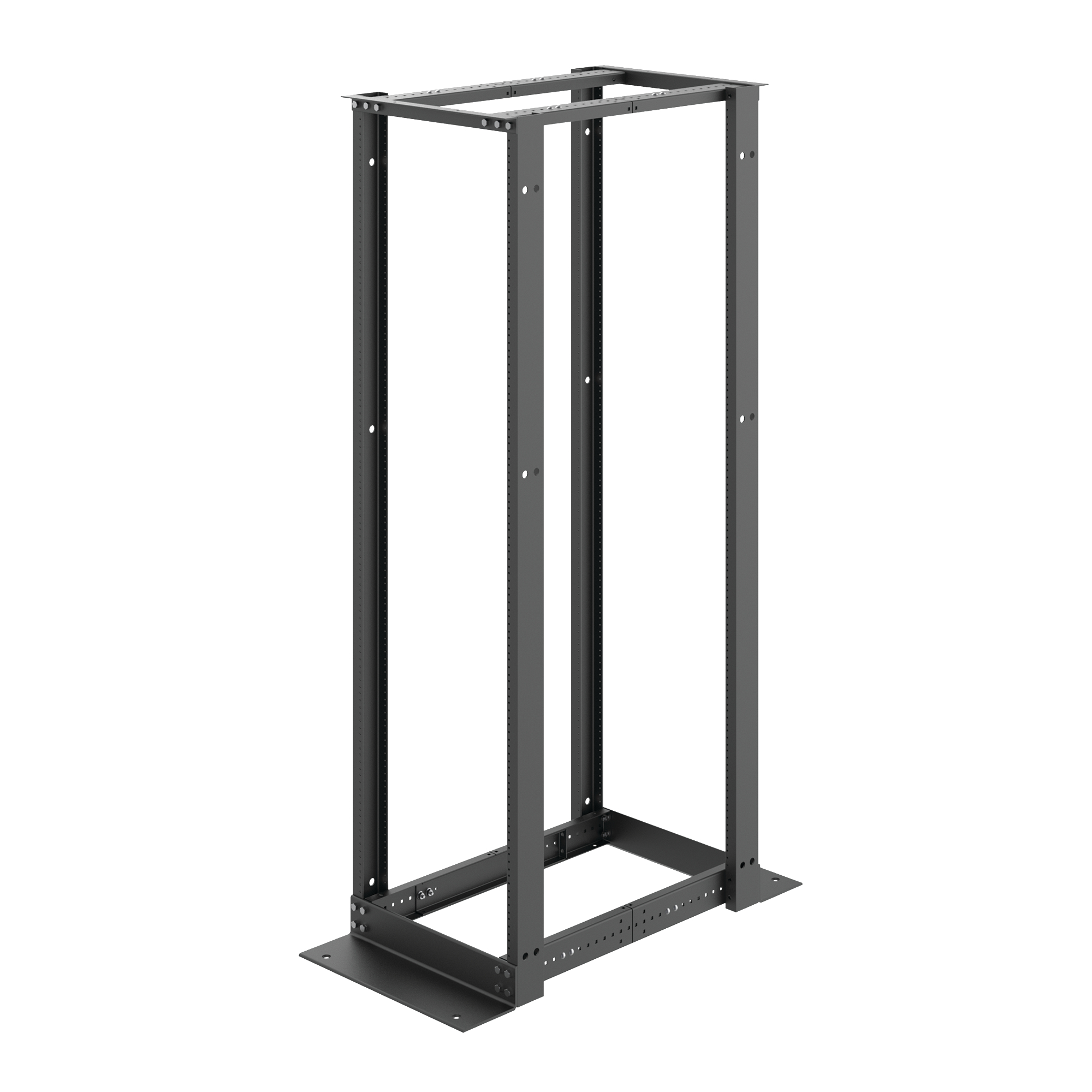 Product image for Rack open frame 4-post tapped 71.88x20.25"