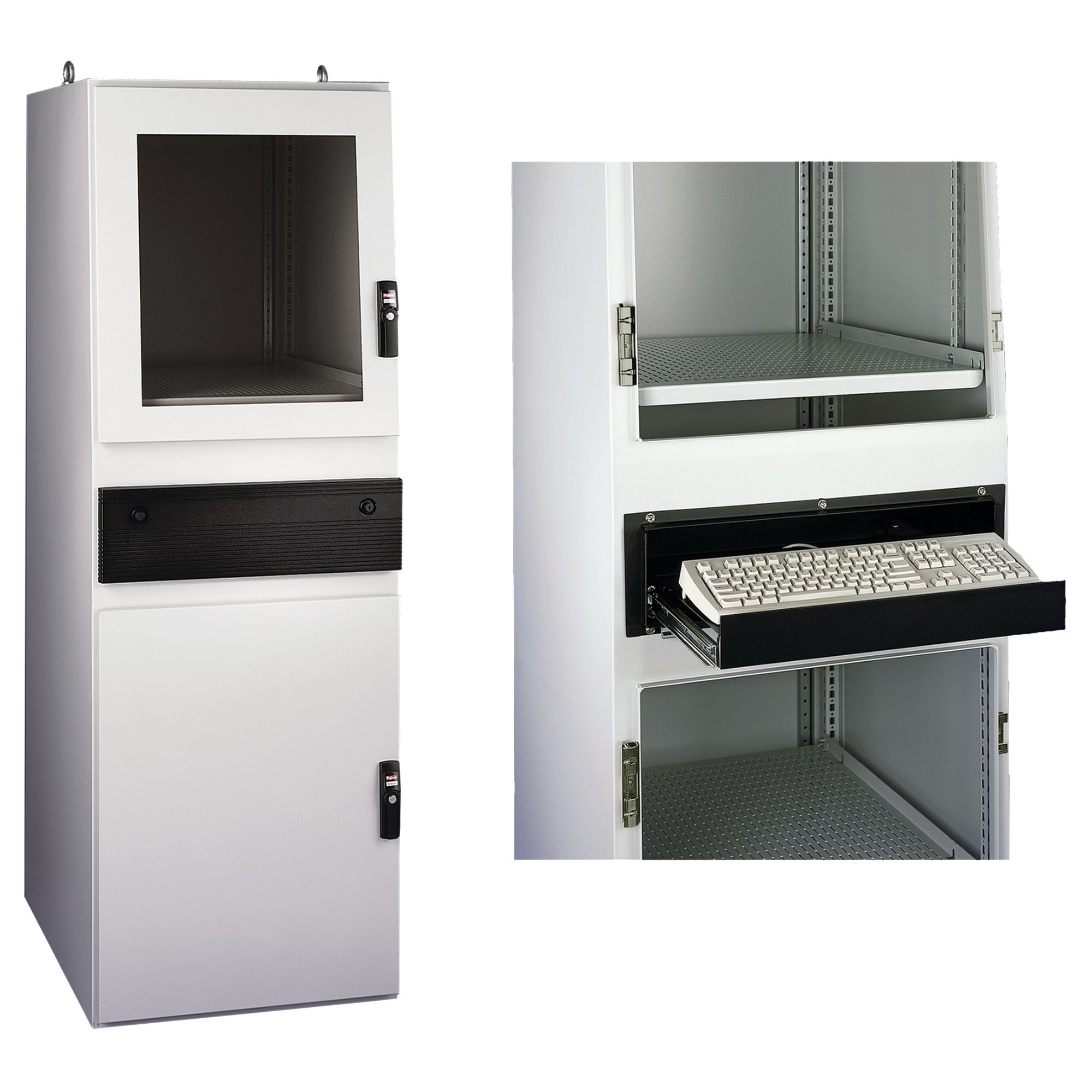 Product image for Workstation computer NEMA-12 steel 600x600x1600"