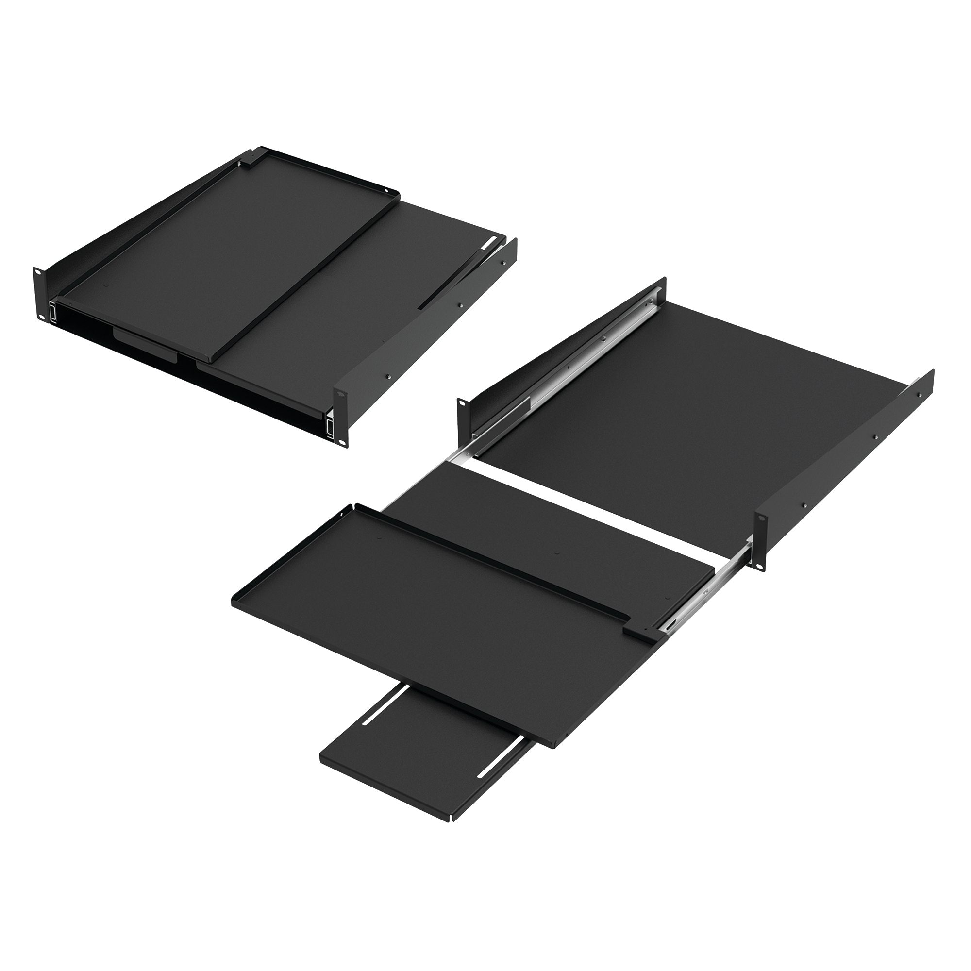 Product image for Shelf keyboard pivoting mouse tray 3.5x18.89x19.25"
