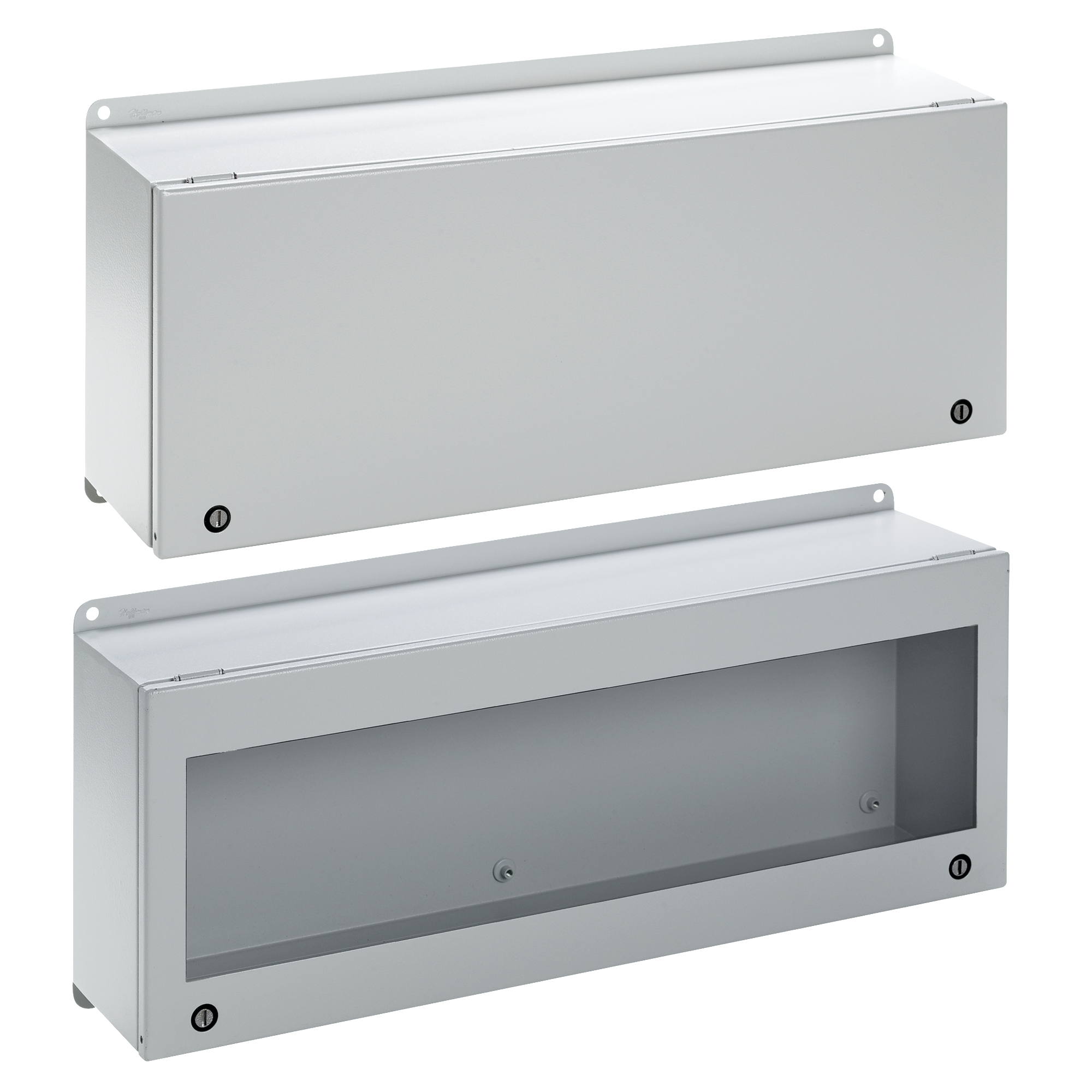 Product image for Enclosure wal mnt stl gry N4/12 9.06x30.32x6.1in