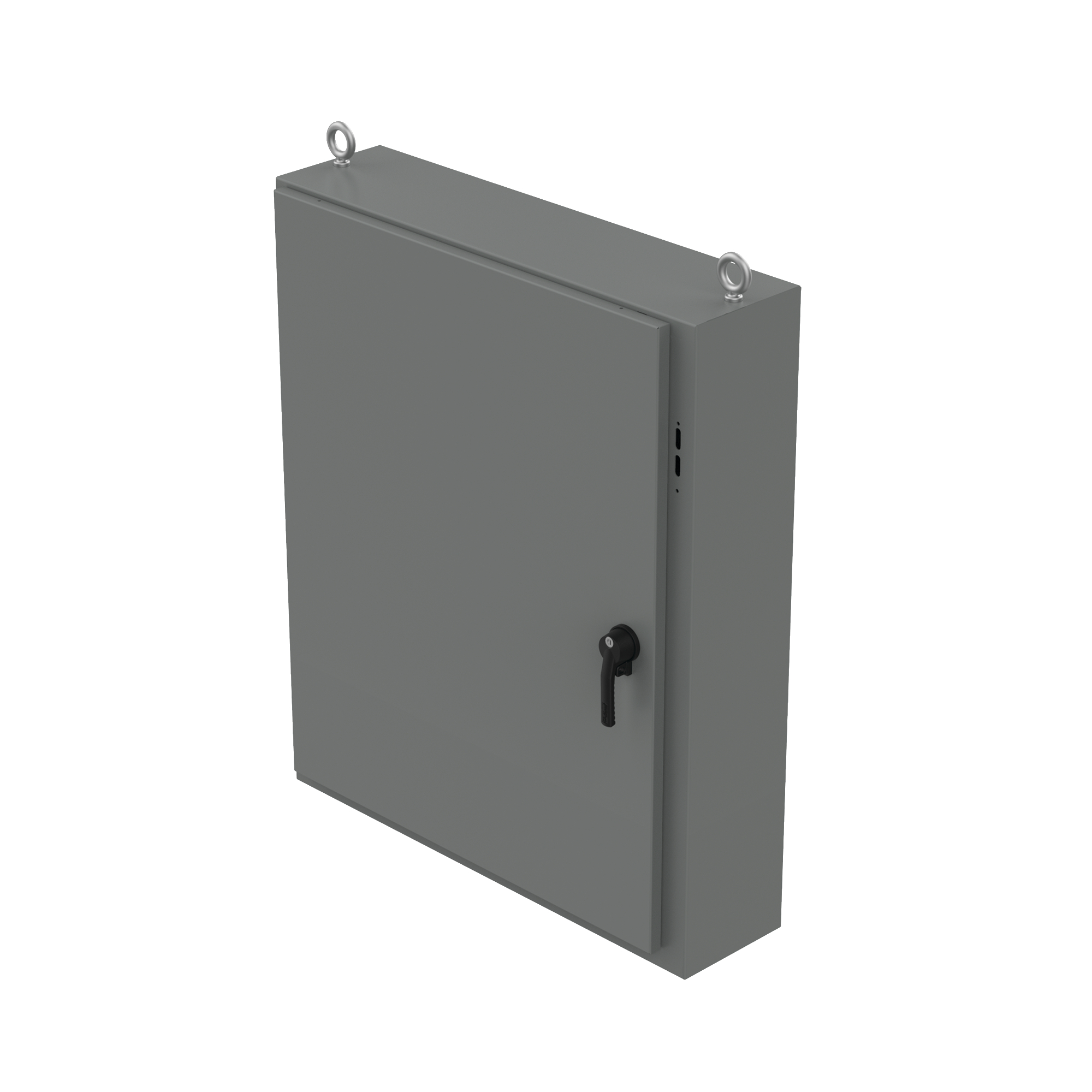 Product image for Enclosure disconnect 1-door steel free-stand grey 40.25x18x60"