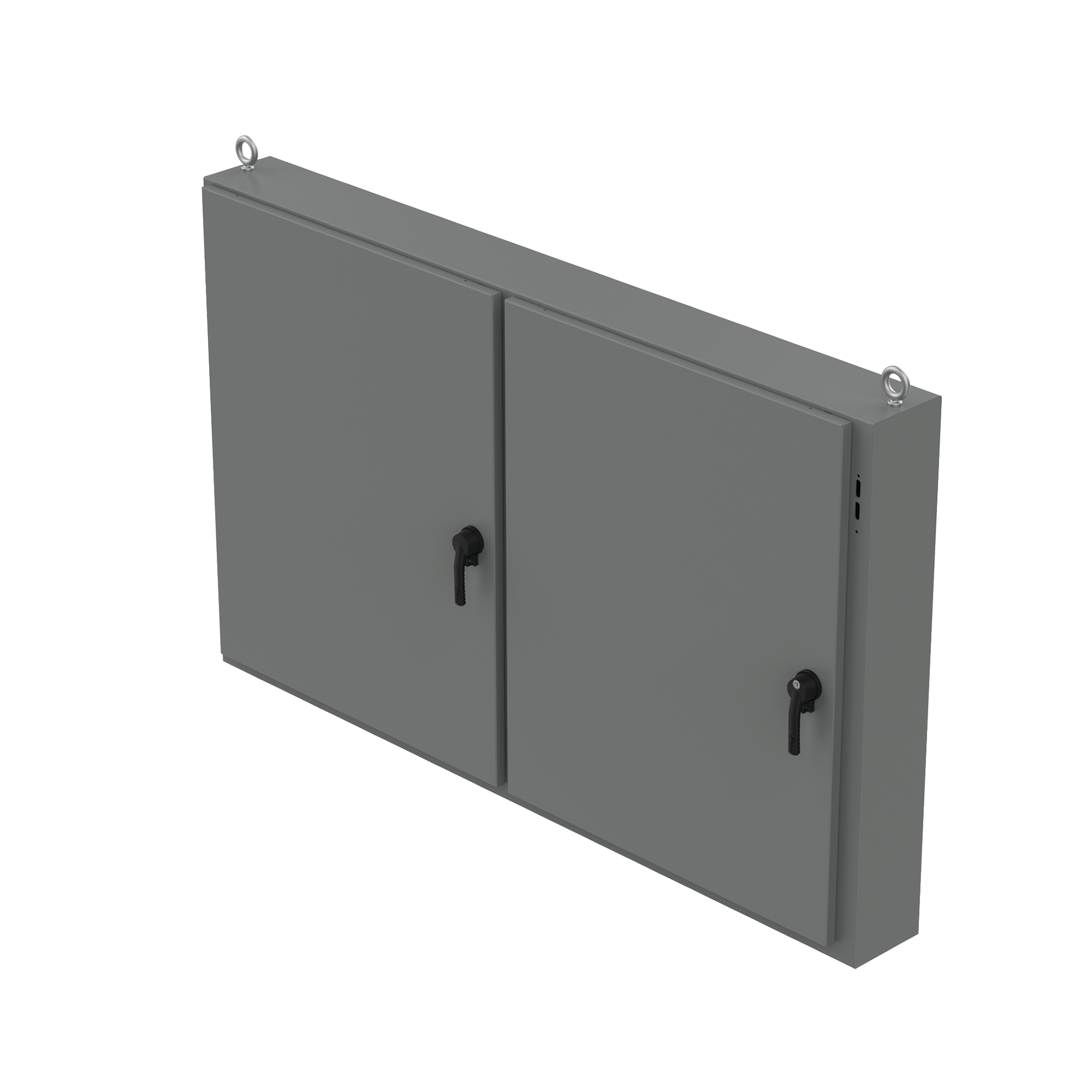 Product image for Enclosure floor mnt stl gry NEMA12 60x78.50x18in