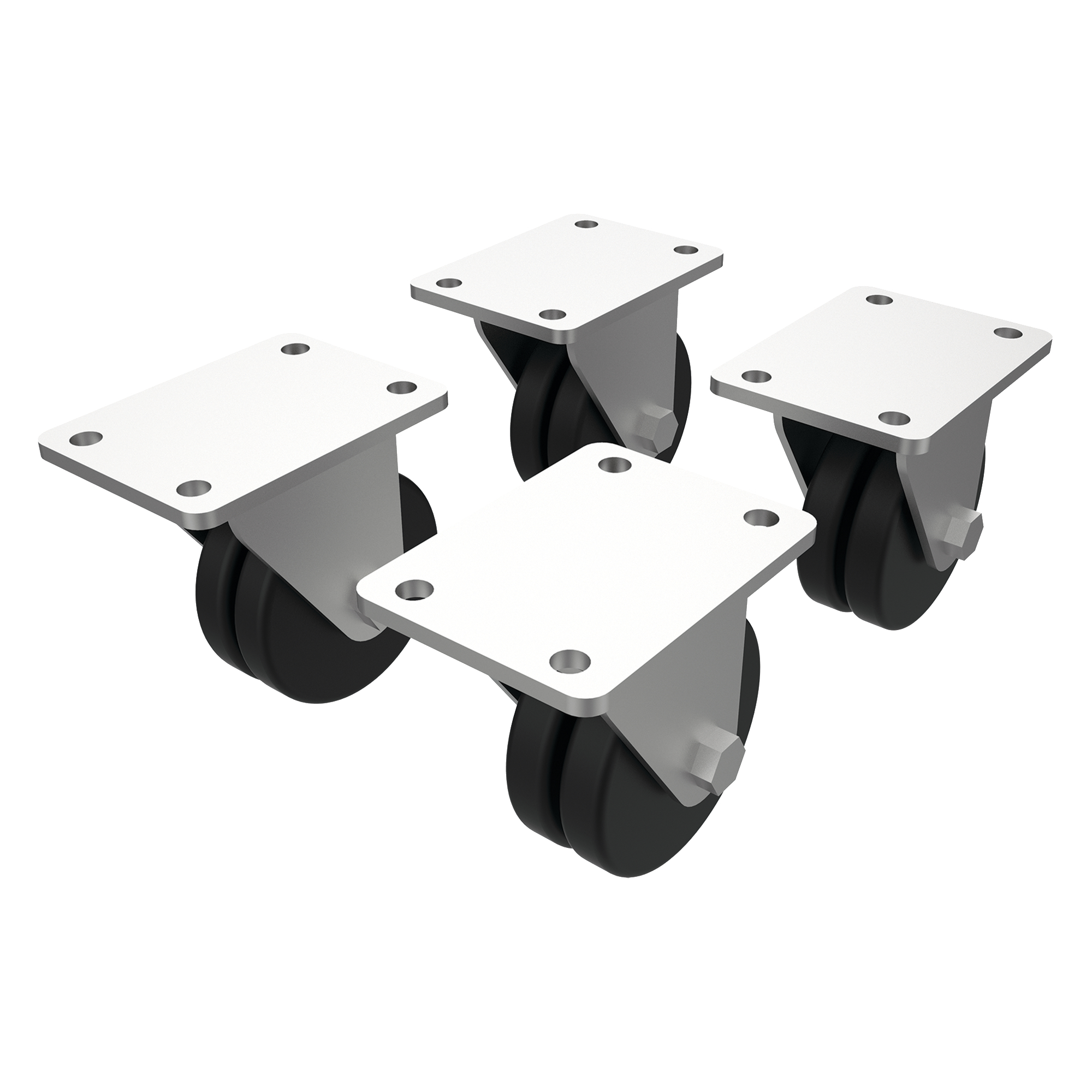 Product image for CASTER KIT,4